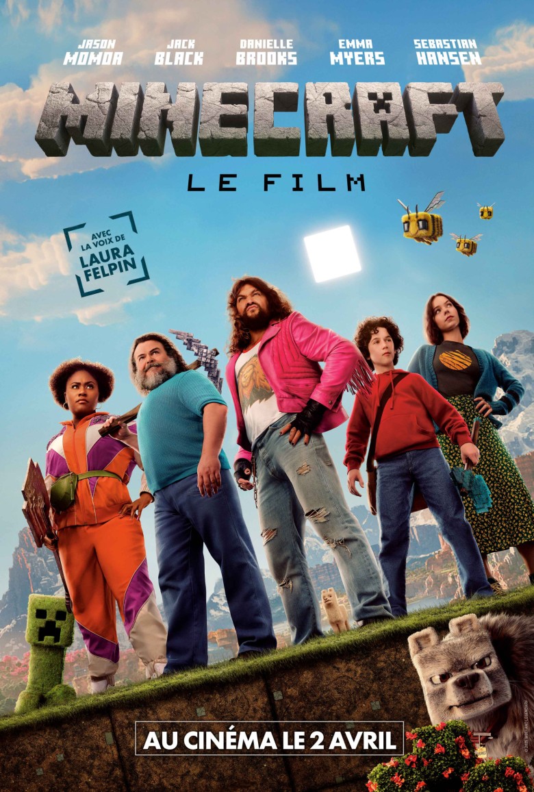 Aimez-vous l'affiche du film Minecraft Le film ?