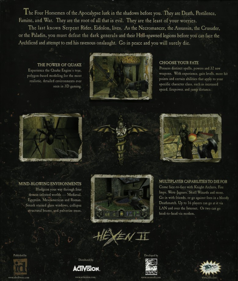 Image du jeux - Back